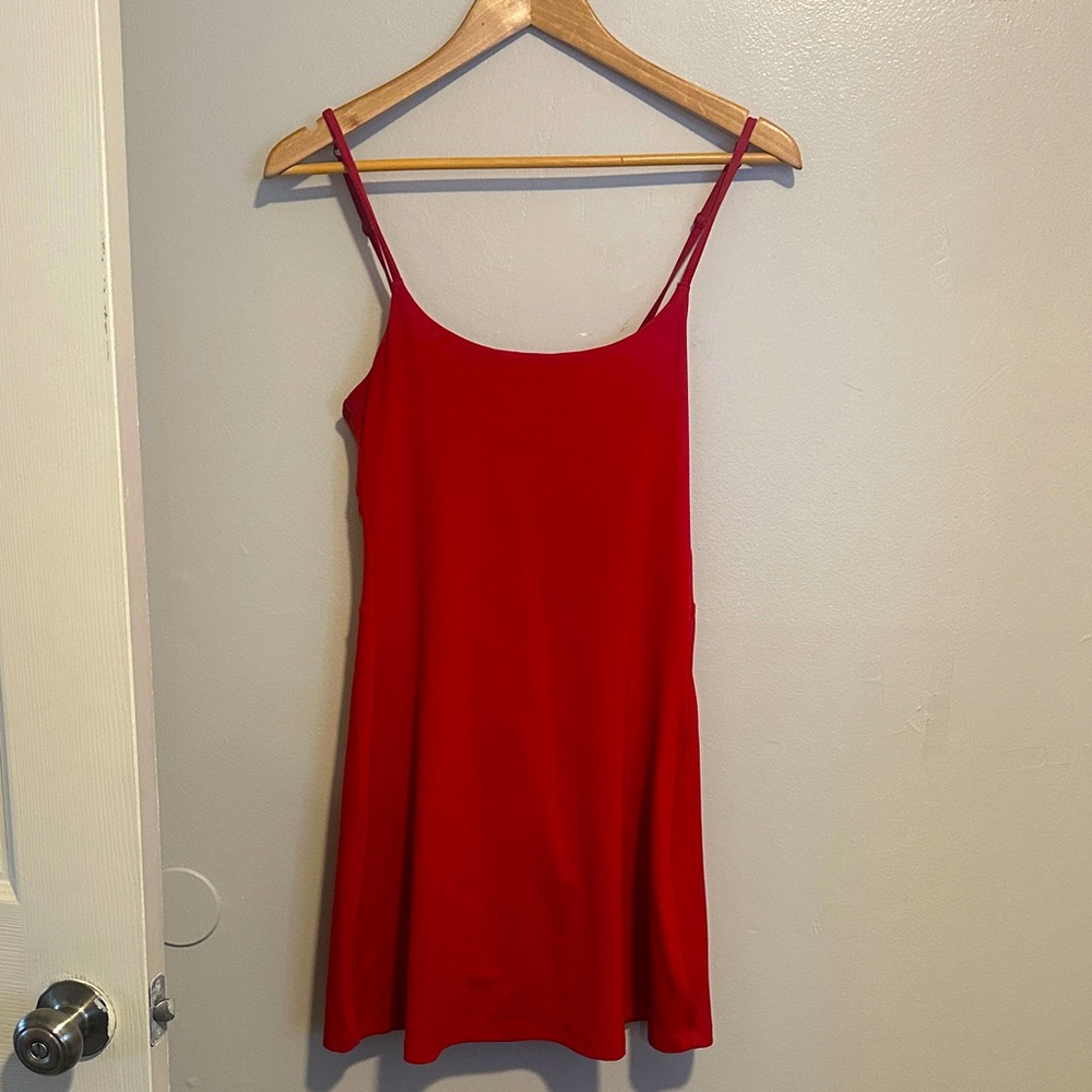 Girlfriend collective dress with shorts